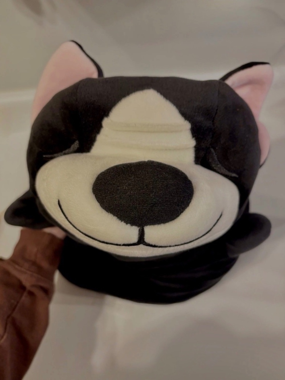 Frenchiezzz Daikichi Black Dog Plush Toreba Japan New With Tags 18” Soft!